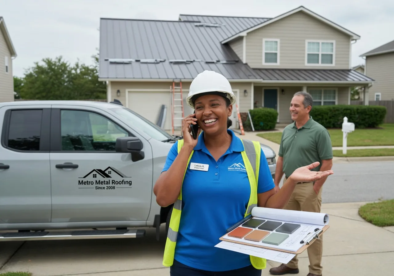 Storm Damage Metal Roof Repair in Rembrandt, IA